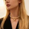 Belle Bow Signature Pearl Necklace