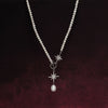 Celestial North Star Pearl Necklace