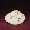 Lumière Gold Blush Pearl Clip Earrings