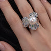 Iris de Lune Pearl Ring
