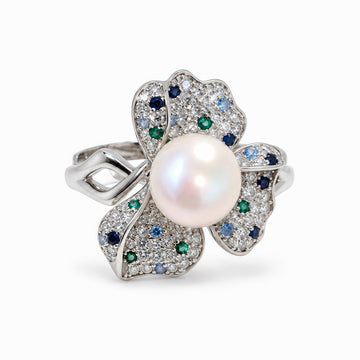 Iris de Lune Pearl Ring