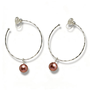 Velours Nocturne Pearl
 Clip Earrings
