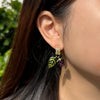 Eden's Berry Clip-on Earrings