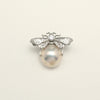 Sovereign Pearl Bee Brooch
