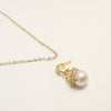 Guardian Cat Pearl Necklace