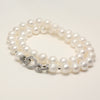 Fleur de Givre Snowflake Pearl Necklace