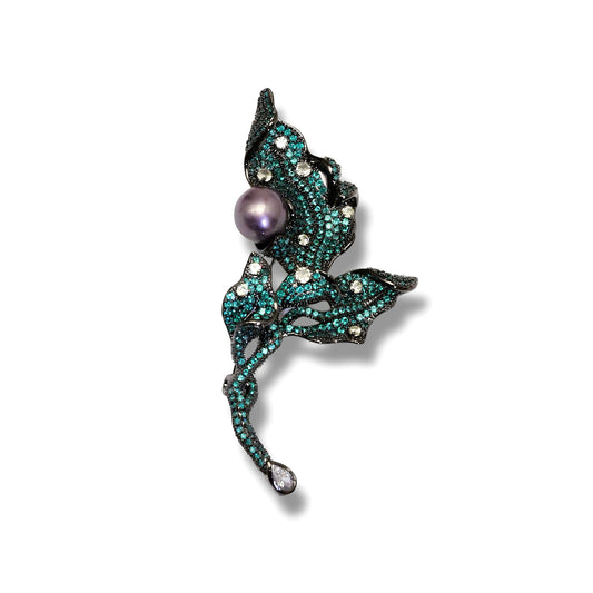 Lierre Nocturne Brooch-Pendant