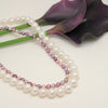 Fleur de Givre Snowflake Pearl Necklace