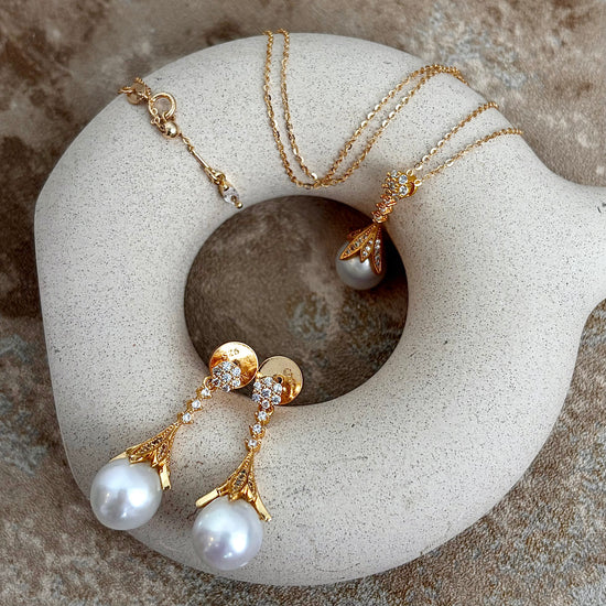 Fleur de Lumière Earrings by NINEMOO – alternate view