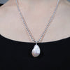 Baroque Pearl Sterling Silver Chain Necklace