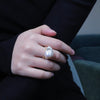 Mermaid Tail Baroque Pearl Ring