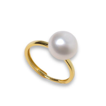 Classic Pearl Golden Ring