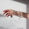 Rectangular Freshwater Pearl  Bracelet