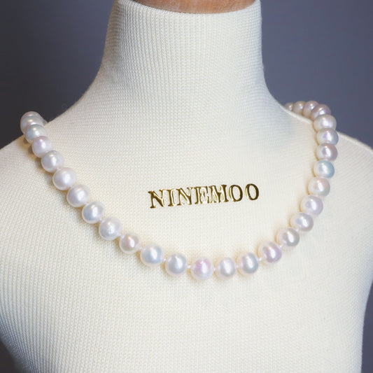 Classic Round 8mm Freshwater Pearl Necklace