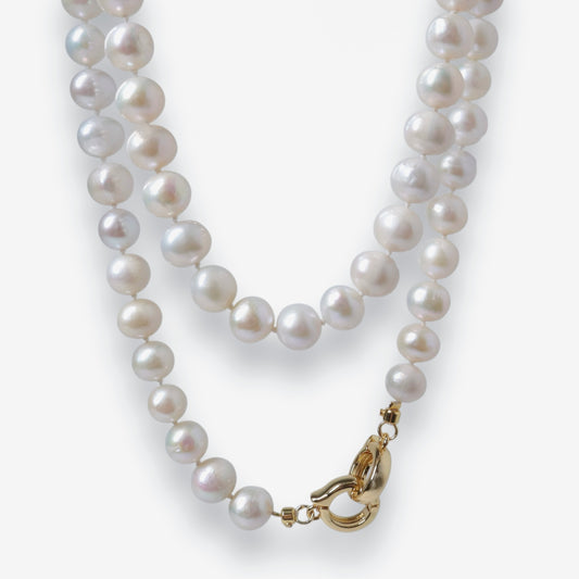 Classic Round 8mm Freshwater Pearl Necklace