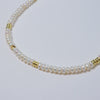 Golden Gleam Pearl Necklace