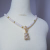 Golden Gleam Pearl Necklace