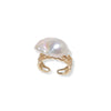 Mermaid Tail Baroque Pearl Ring