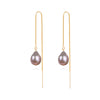 Sweet Hue Pearl Threader Earrings