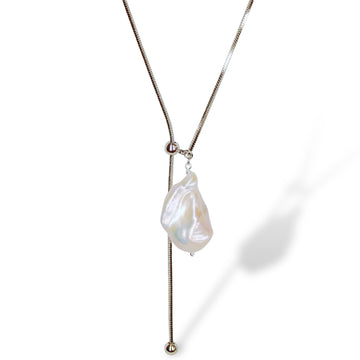 Grandeur Baroque Pearl Adjustable Necklace