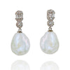 Shining Baroque Pearl Earrings