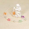 Crystal Bear Pearl Necklace