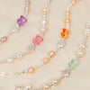 Crystal Bear Pearl Bracelet
