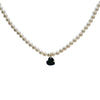 Hearts Zircon Pearl Necklace