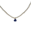 Hearts Zircon Pearl Necklace