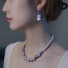 Snow Freshwater Pearl Earrings