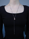 Pink Baroque Pearl Adjustable Necklace