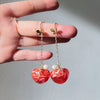 Glacé Cherry Earring