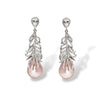 Feather Baroque Pearl Earrings