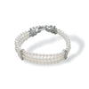 Interlace Triple Pearl Bracelet