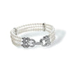 Interlace Triple Pearl Bracelet