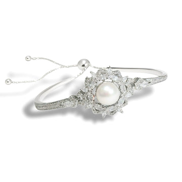 Fleur de Givre Adjustable Bracelet