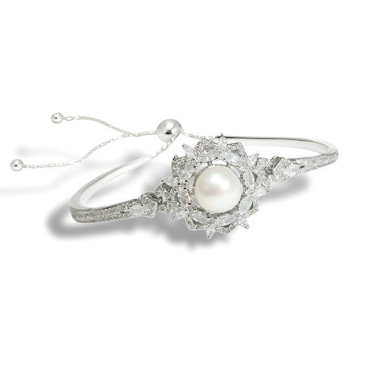 Fleur de Givre Adjustable Bracelet