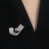 Violet Orbit Brooch