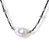 Black Spinel Baroque Pearl Necklace
