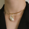 Celeste Pearl Collar Necklace