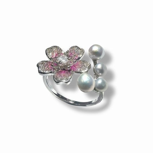 Moon Petal Ring