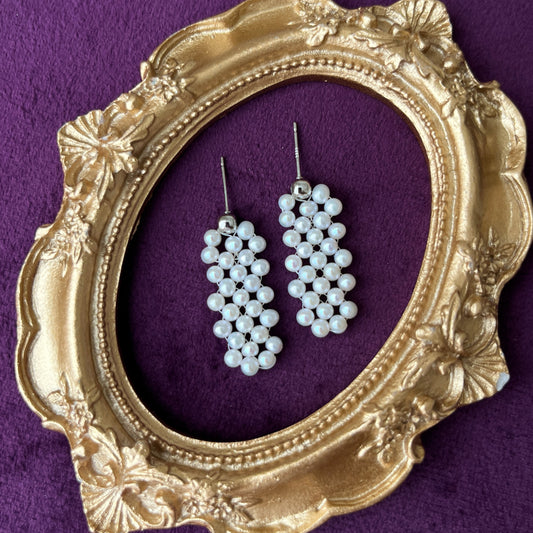 Pearl Weave Earrings