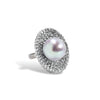 Luna Halo Pearl Ring