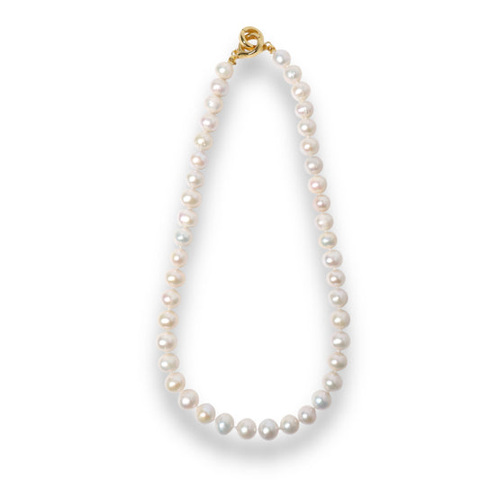 Classic Round 8mm Freshwater Pearl Necklace