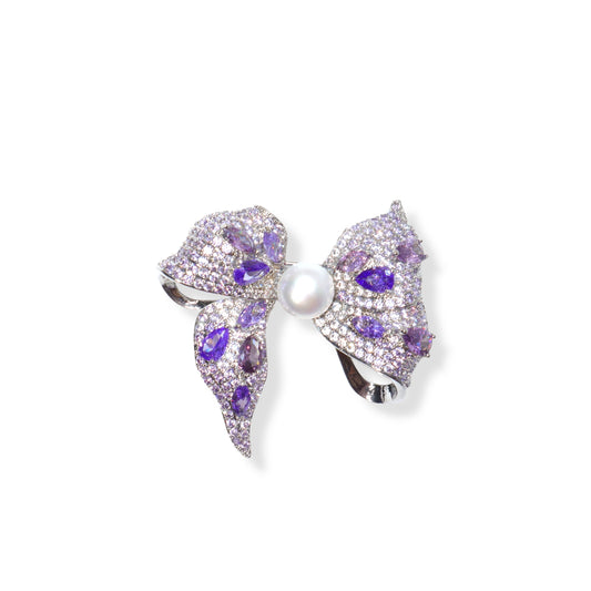 Majestic Grace Bow Brooch