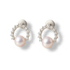 Glistening Wreath Pearl Earrings