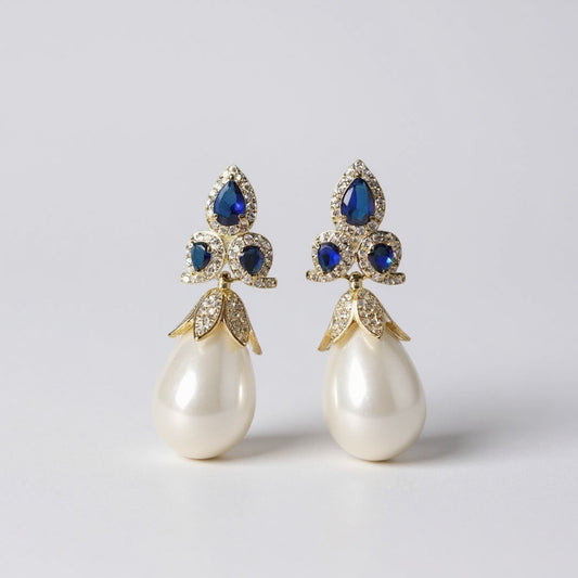 Royal Blue Iris Wedding Set