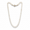 Iris Clasp Pearl Necklace