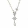Celestial North Star Pearl Necklace
