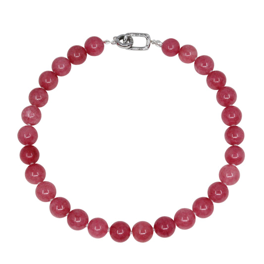 Royal Red Jasper Cascade Necklace